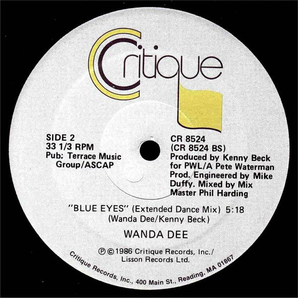 Wanda Dee : Blue Eyes (12")