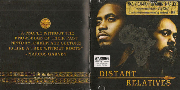 Nas & Damian Marley : Distant Relatives (CD, Album)