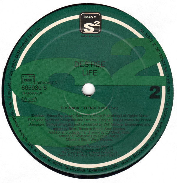Des'ree : Life (12")