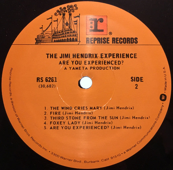 The Jimi Hendrix Experience : Are You Experienced? (LP, Album, RE)