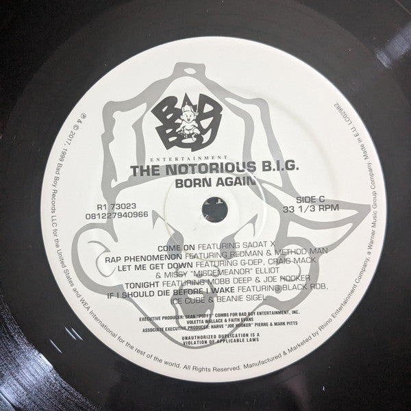The Notorious B.I.G.* : Born Again (2xLP, Album, RE)