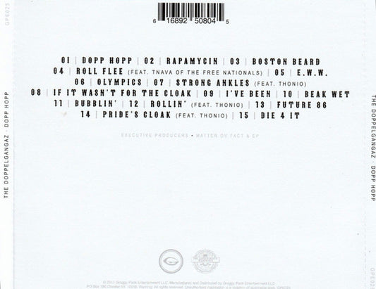 The Doppelgangaz : Dopp Hopp (CD, Album)
