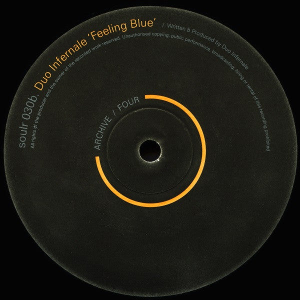 The Upbeats Ft. Teknik / Duo Infernale : Archive / Four (10")