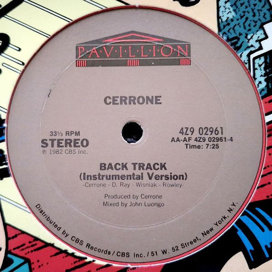 Cerrone : Back Track (12")