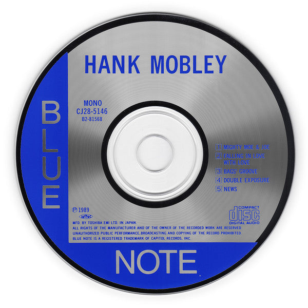 Hank Mobley : Hank Mobley (CD, Album, Mono, RE, RM)