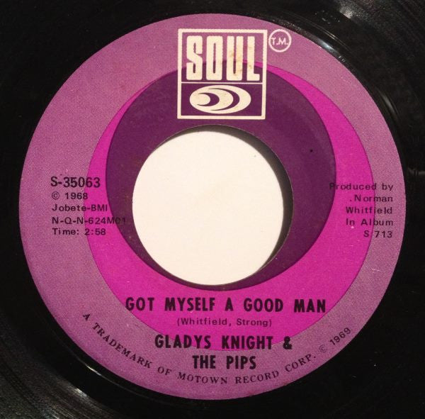 Gladys Knight & The Pips* : The Nitty Gritty (7", Single)