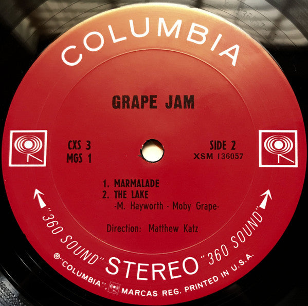 Moby Grape : Grape Jam (LP, Album)