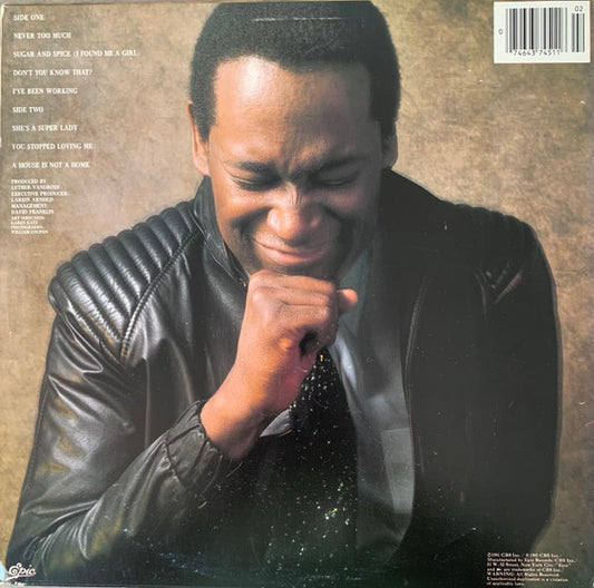 Luther Vandross : Never Too Much (LP, Album, Pit)