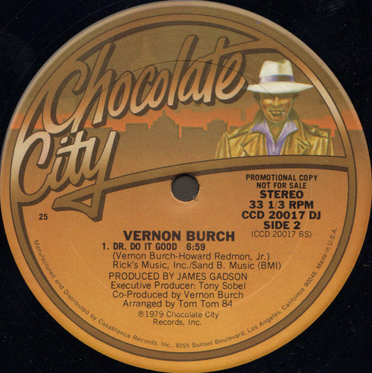 Vernon Burch : Never Can Find A Way (Hot Love) / Dr. Do It Good (12", Promo, 25)