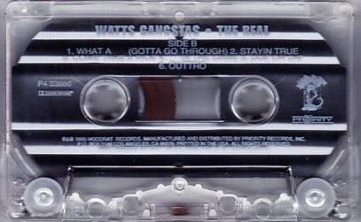 Watts Gangstas : The Real (Cass, Album)