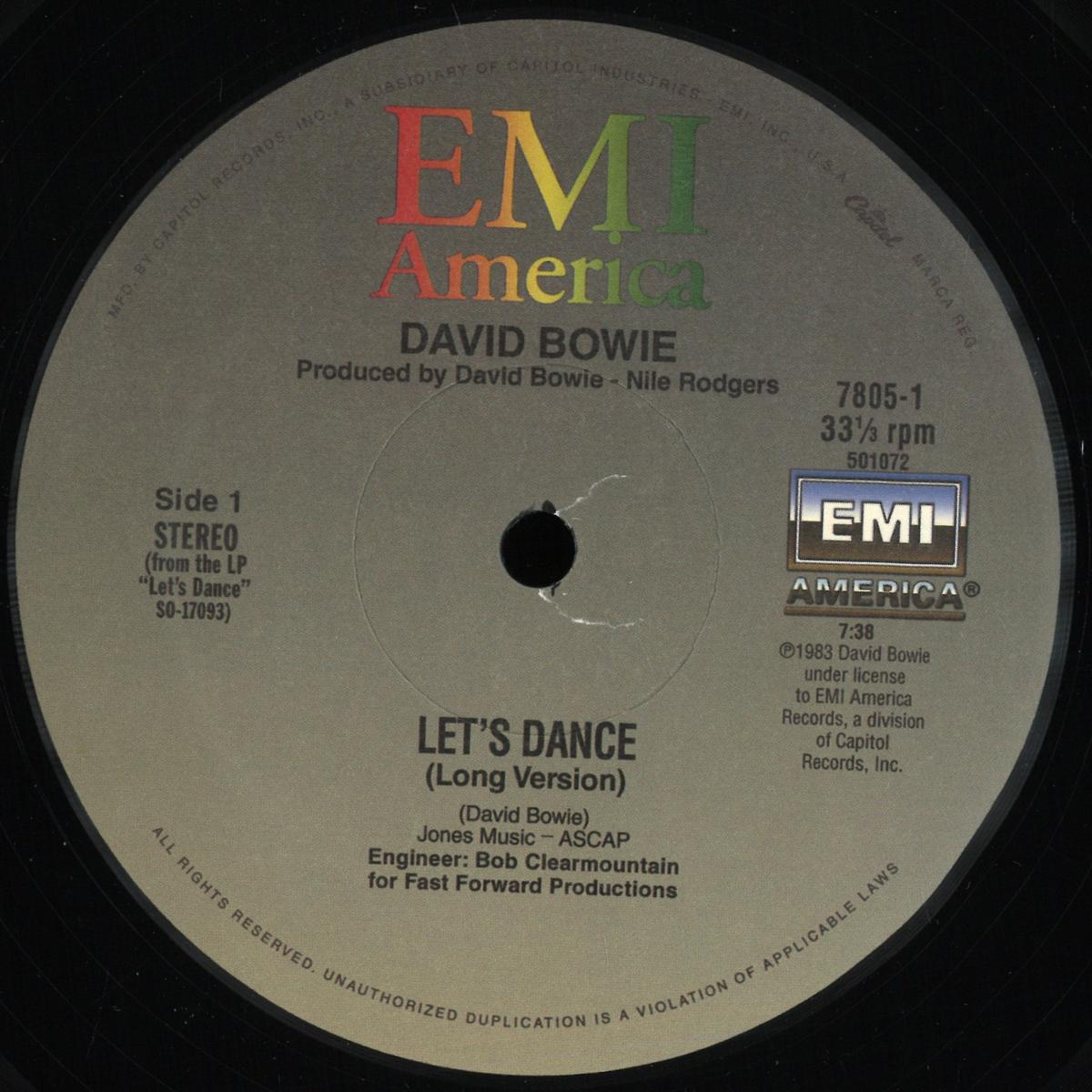 David Bowie - Let's Dance / Fame (12")