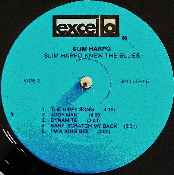 Slim Harpo : Slim Harpo Knew The Blues (LP, Comp, RE)