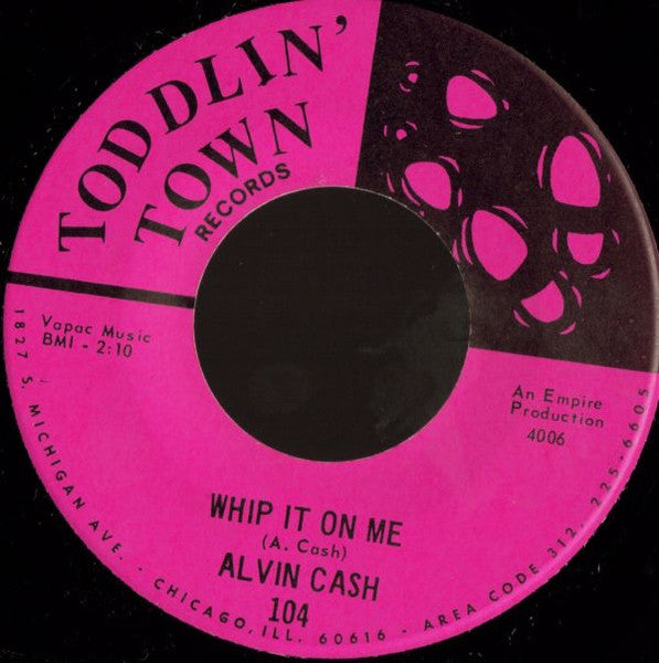 Alvin Cash : Alvin's Bag (7")