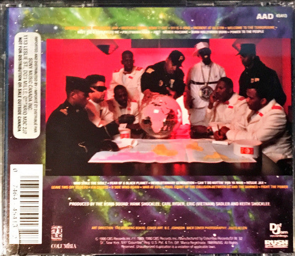 Public Enemy : Fear Of A Black Planet (CD, Album)