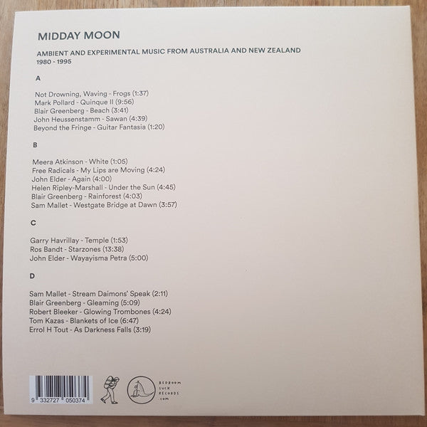 Various : Midday Moon - Ambient And Experimental Music From Australia And New Zealand 1980 - 1995 (2xLP, Comp)