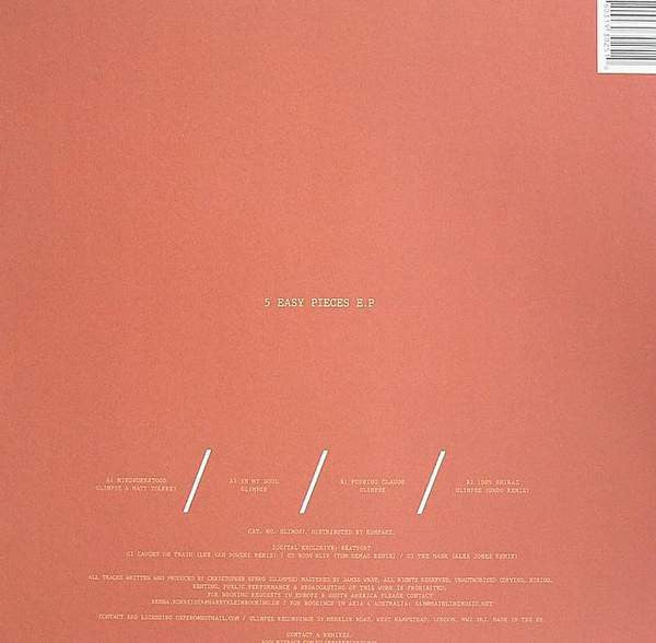 Glimpse : 5 Easy Pieces E.P (12", EP)