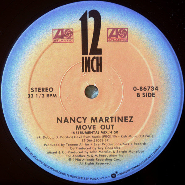 Nancy Martinez : Move Out (12")