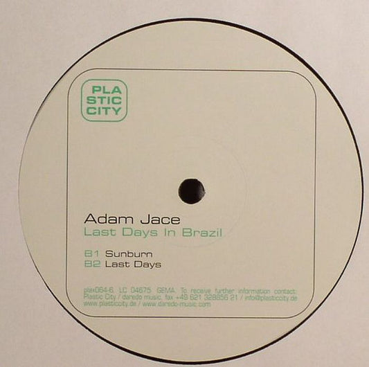 Adam Jace : Last Days In Brazil (12")