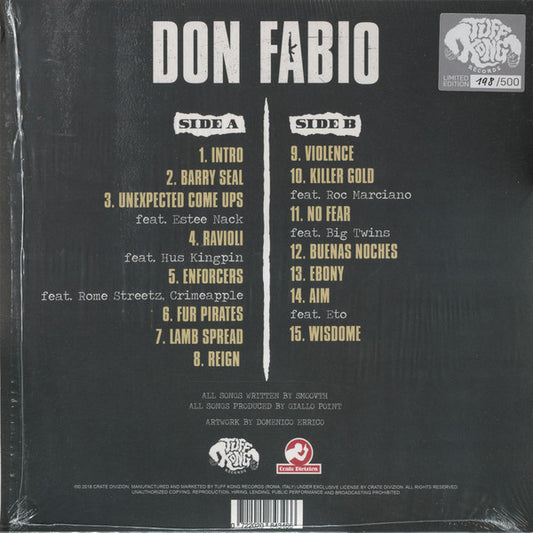 Smoovth & Giallo Point : Don Fabio: Medellin II (LP, Album, Ltd, Gre)
