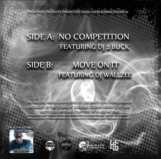 Ruste Juxx Featuring DJ 2 Buck* : No Competition (7", Single)