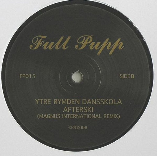Ytre Rymden Dansskola : Afterski (12")