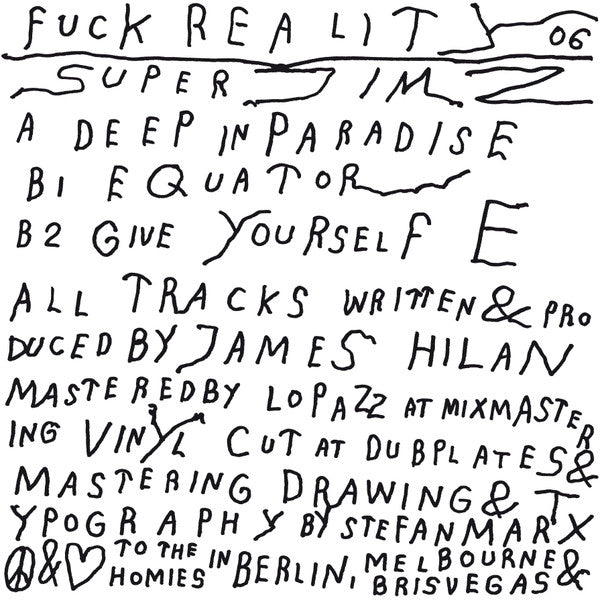 Super Jim Z : Fuck Reality 06 (12")