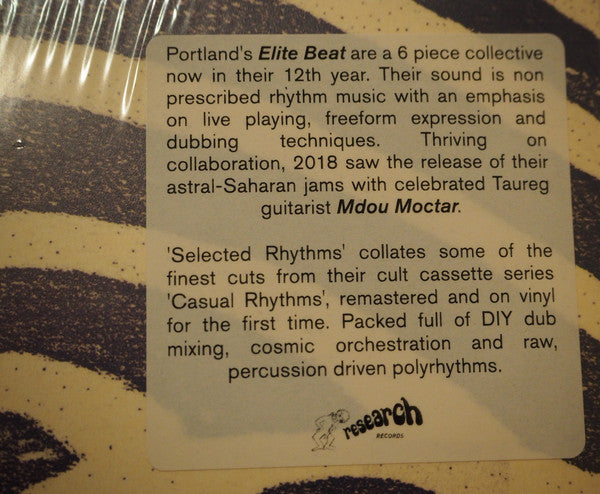 Elite Beat : Selected Rhythms (LP, Comp)