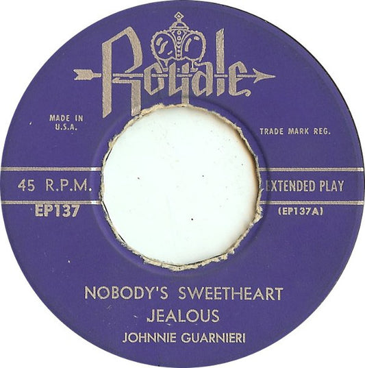 Johnnie Guarnieri* : Nobody's Sweetheart (7", EP)