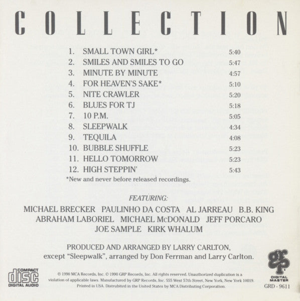 Larry Carlton : Collection (CD, Comp, Club, BMG)