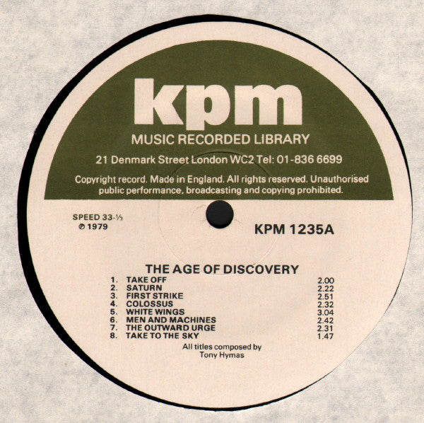 Tony Hymas : The Age Of Discovery (LP)