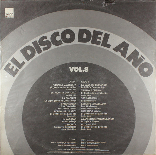 Various : El Disco Del Año: Vol. 8 (LP, Comp)