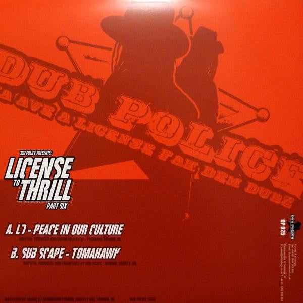 LD* / Sub Scape : License To Thrill (Part Six) (12")