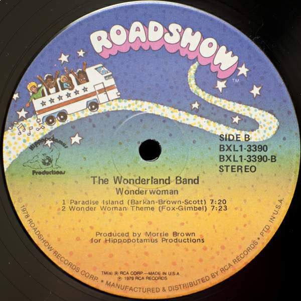 The Wonderland Band : Wonder Woman (LP, Album, Gat)