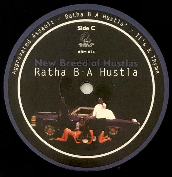 New Breed Of Hustlas : Ratha B-A Hustla (2xLP, Album, Ltd, Num, RE)