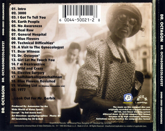 Dr. Octagon : Dr. Octagonecologyst (CD, Album, RE, Uni)