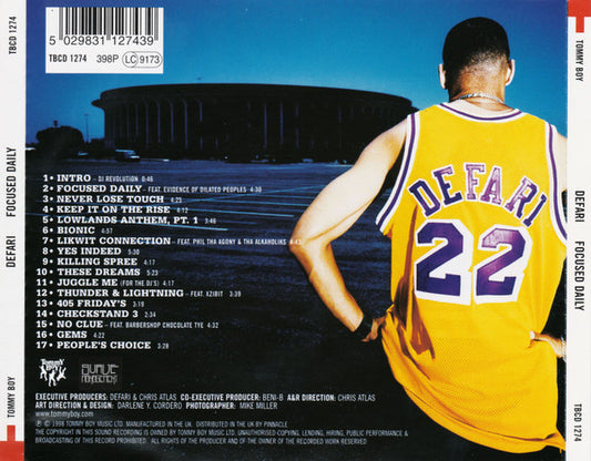 Defari : Focused Daily (CD, Album)