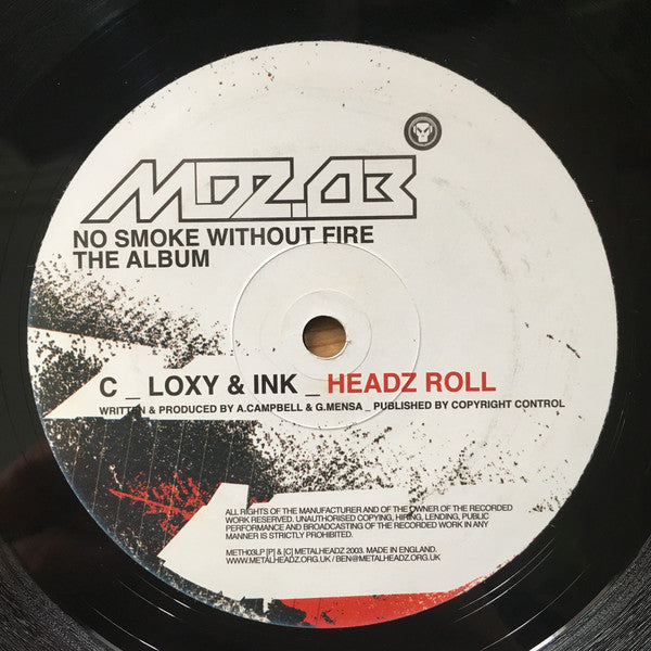 Various : MDZ.03 Metalheadz Presents _ No Smoke Without Fire (4x12", Album, Comp)