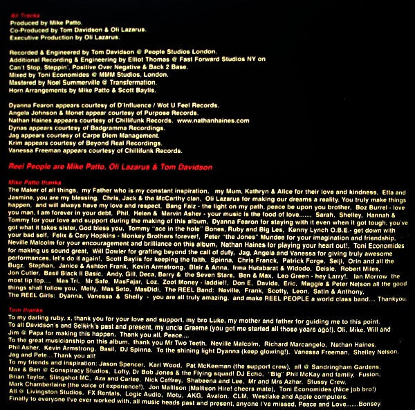 Reel People : Second Guess (CD, Album)