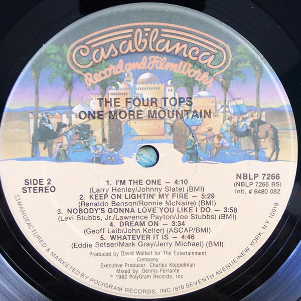 The Four Tops* : One More Mountain (LP, Album, 53 )
