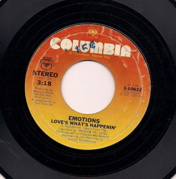 The Emotions : Don't Ask My Neighbors (7", Single)