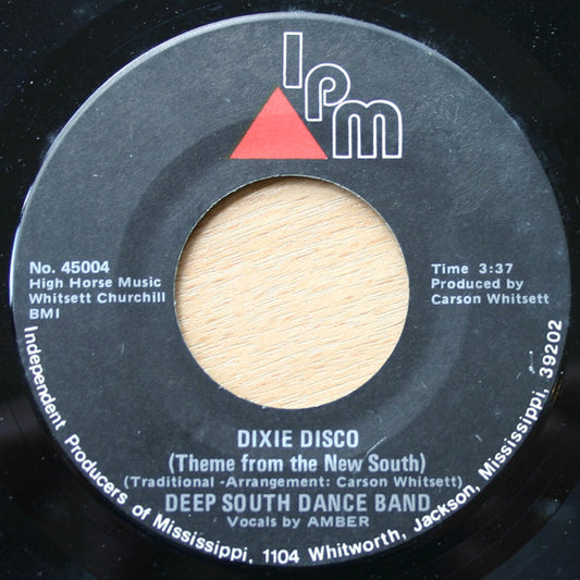 Amber (16) With The Deep South Dance Band : Dancin' Place / Dixie Disco (7")