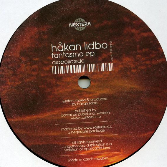 Håkan Lidbo : Fantasmo EP (12", EP)
