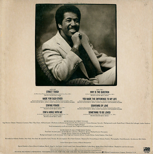Ben E. King : Street Tough (LP, Album)