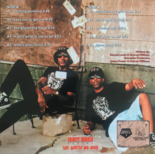 Trinity Garden Cartel : The Ghetto My Hood (LP, Album, Ltd, Num, RE, 180)