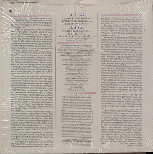 Mingus Dynasty : Live At Montreux (LP, Album)