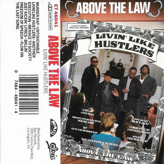 Above The Law : Livin' Like Hustlers (Cass, Album, Dol)