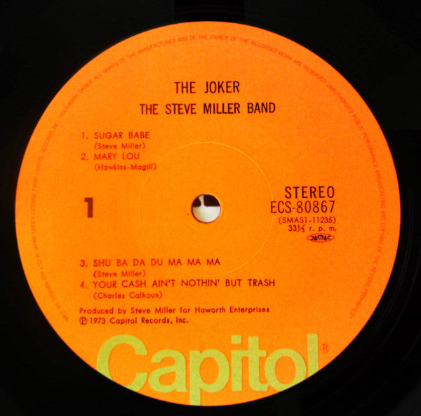 Steve Miller Band : The Joker (LP, Album, RE, Gat)