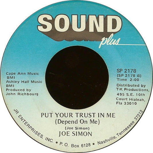 Joe Simon : Nine Pound Steel (7")