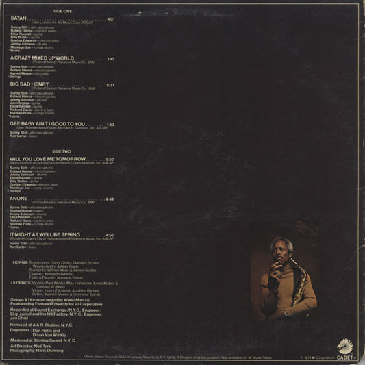 Sonny Stitt : Satan (LP, Album, Pit)