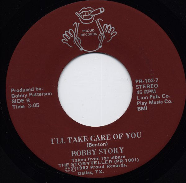 Bobby Story : Right Place/Wrong Time (7")